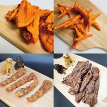 말썽쟁이여름 강아지 애견 수제간식 소간 소우신 돼지귀 슬라이스 닭발 오리날개 간식, 닭발 100g