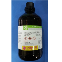 오피스안 (kor) Ethylene glycol monobutyl ether acetate 99%에틸렌글리콜모노부틸에테르아세테이트 2-부톡시에틸아세테이트 DAE-EP(500ml) 시약