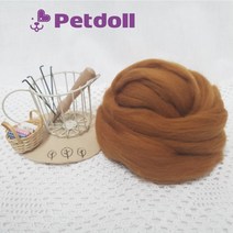 펫돌 프리미엄 울 70수 50g 708 양모니들펠트 공예재료, 기본
