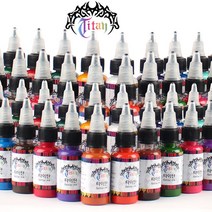 타투 문신 용품 재료 색소 타투잉크 타이탄잉크 0.5oz/1oz 33종 TITAN COLOR INK, 마젠타, 1개, 0.5oz(15ml)