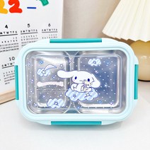 산리오 캐릭터 스텐 보온 런치박스 소풍도시락, A스타일, 1개