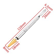 가죽 가장자리 오일 페인트 롤러 도구 직선 펜 헤드 공예 상단 염료 diy용 애플 호환리케이터 벨트, 한개옵션0