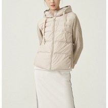 올리비아로렌 여성용 원마일 후드 다운 점퍼 VVBKDXW9491