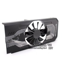 Gainward Geforce GTX950 용 새로운 오리지널 그래픽 비디오 카드 팬 DC12V 0.40A 4 라인 팬, 01 Shell and fan