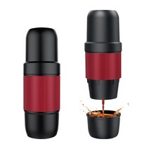 고품질 휴대용 에스프레소 메이커 손으로 만든 커피 머신 야외 캠핑 미니, Manual coffee powder