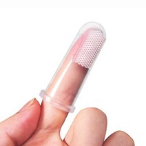 우리 강아지 충치예방 강아지 손가락칫솔 입냄새제거 치석제거 미니칫솔 2P, 강아지칫솔2P