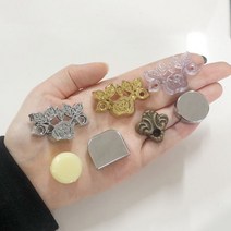 리폼플러스 경코너 원형경코너 사각경코너 장미경코너 중간경코너 캐스팅, P사각중간경코너(크롬)_4개