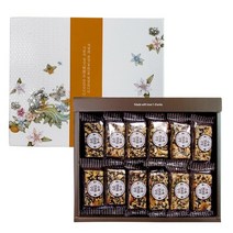 수제 견과류 모듬 강정 2호 400g 영양 강정바 수제강정 견과류 추석 선물 세트 부모님 선물 영양바 바삭 견과 견과류바 곡물바 시리얼바 통견과 견과강정 다이어트 에너지바, 18g, 18개