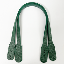 [핸들가게] 천연가죽 토트핸들 42cm (H805), 다크그린