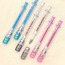 일정 예방백신 중성펜 0.5mm, 랜덤