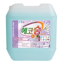 섬유 탈취제 에코숨 18. 75L 방향제 공기 향수 자동차 시트 에코앤유 냄새 제거, 플로랄