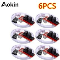 Aokin 6PCS 3D 프린터 기계식 광학 리미트 스위치 엔드 스톱 (Ramps 1.4 Makerbot Prusa Mendel Repp), 상세내용표시