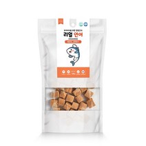 오늘 핸드메이드 국산 리얼져키 강아지 노즈워크 간식 100g, 10개, 리얼져키  연어 100g