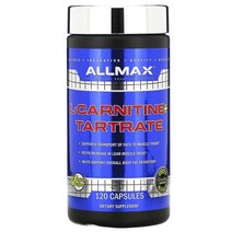 ALLMAX Nutrition 올맥스 ALLMAX 뉴트리션 L-카르니틴 타르트레이트 120 캡슐