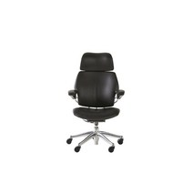 [까사미아] 프리덤 가죽체어 헤드형 (컬러 택1), 라이트그레이