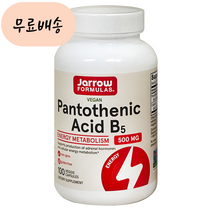 자로우 판토텐산 B5 500MG 100, 1개, 100개