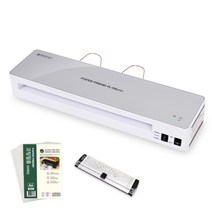 현대오피스 페이퍼프랜드 A3코팅기 PL-930 Plus+A4코팅지50매+트리머재단기 / 60초예열 자동절전기능, PL-930PLUS(그레이)