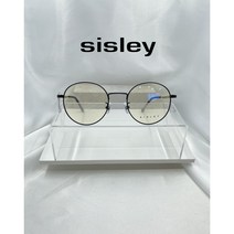 신제품 국내생산 100%정품 시슬리 시슬리안경 SISLEY S-2403 COL.4G 블랙무광&골드무광 특이한안경 안경선물 동글이안경 51사이즈 누진다초점안경추천