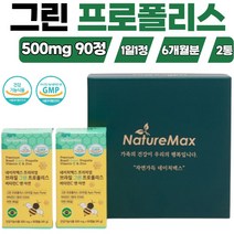 브라질그린프로폴리스 부모님선물 60대영양제 2박스 6개월분 혓바닥통증 혀통증 입안이헐었을때 목이칼칼할때 키즈프로폴리스 항산화