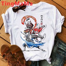 아바타 물의길 피규어 용품 아바타 The Last Airbender T 셔츠 여성 Appa Tshirt Funny atar Graphic Te, 06 87182_04 M