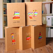 베리구즈 레인보우 포토북 사진앨범 4X6 포켓앨범 (100매) 일반포토앨범, 곰돌이, 100매