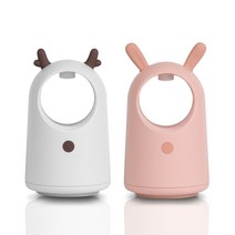 무디 LED 모기 퇴치기 + 유인제 2개, 핑크_MK02