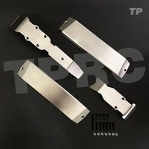 트랙사스서밋 Rc 자동차 성인 straxxx 빅 S E 서밋 E-REVO 섀시 갑옷 플레이트 스크래치 보호 하단, [01] Traxxas big s armor