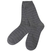 탑텐 공용 스트라이프 레귤러 삭스 차콜 CH