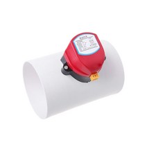 밸브플라스틱 공기 댐퍼 밸브 HVAC 전기 덕트 환기 파이프 용 전동 220V DC12V AC24V DC24V 양 방향 제어, 02 DC12V-DN160