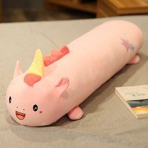 발베개 안고자는 인형 베개 바디플로우 롱쿠션 긴베개, 유니콘
