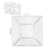 펄러 대형사각 낱개판 구슬/비즈 DIY 키트 26036, 1개, 투명