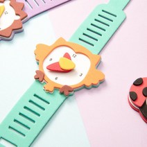 EVA 장난감 손목시계 만들기 5종 / 어린이 유아 DIY, 손목시계 - 무당벌레