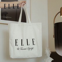 대용량 숄더백 ELLE 가방 여성 돛 천주머니 토트백 트렌드 단아한 쇼핑백 2521144903