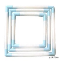 정사각 클립수틀 (Q-SNAP)-십자수 프랑스자수, 35x35cm, 1개