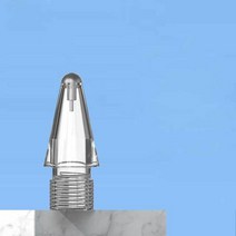 애플펜슬펜촉 애플펜촉 Apple Pencil Touchscreen Stylus Pen 투명 교체 팁 Mini Clear Retrofit Nibs For 1/2 Generation, 02 5.0 silver needle