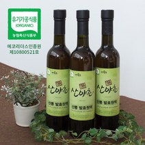 뽕잎 효소 500ml x 3병 이의영 산야초 유기농