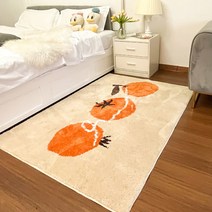 파센 쿨 거실 러그 극세사 침실 카페트 먼지없는 논슬립 매트