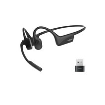 Shokz OpenComm 2UC 골전도 이어폰 와이어리스 헤드폰 텔레워크 재택 워크에 최적 최강 노이즈 캔슬링
