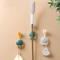 시우리빙 밴딩 구부려지는 샤워기걸이 거치대 홀더, 벤딩 샤워기 홀더-민트