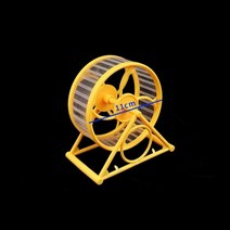 애완 동물 조깅 햄스터 휠 스포츠 러닝 볼 Rueda 액세서리 완구 작은 운동 용품, Yellow