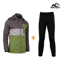 HALLA SPORT 남성 해르마자켓+카일팬츠(손수건증정)
