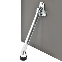 BS-304-1-CHROME 고급 도어스토퍼 BENTUS 도어스톱 충격방지 쿠션 방문 현관문 사무실문, 단품