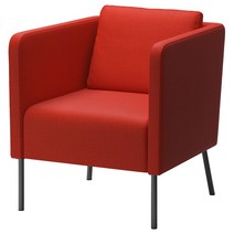[withIKEA]이케아 암체어 EKERO 에케뢰, 이케아 홈 퍼니싱 핸드북 파일 제공, 시프테보 오렌지