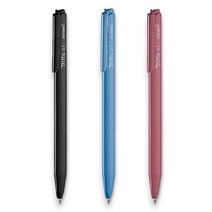 모나미 트리피스 Triffis 0.5mm 1타 12입 유성볼펜 삼각클립펜, 빨강