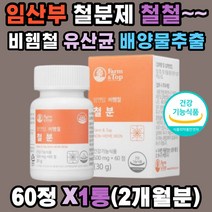 임산부 철분제 철철 무부형제 식물성 비헴철 유기농 유산균 배양물 세븐 베리 흡수율 용이 산소운반 혈액 에너지 헤모글로빈 생성 미강추출 베리7 임신 준비 초기 중기 후기 출산 수유기 성장기 청소년 어린이