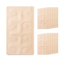 반영구화장 아이라인 눈썹 입술 연습판 모음, 아이라인연습판 10매입