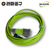 국산 방우 리드선 전기연장선 캠핑릴선 산업용 전기선 작업선 2.5SQ 1구 방우형 릴선, 2.5SQx10m