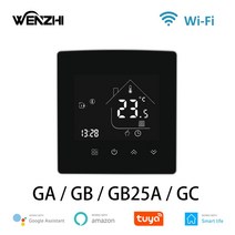 WiFi 온도 조절기 온도 조절기 물/전기 바닥 난방 가스 보일러 25A Smart Life Tuya Control Alexa Google, 01 WZ-X5-GA