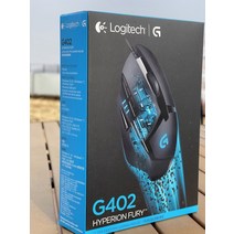 연세듀 큐밸 로지텍G402 유선 게이밍 마우스 그래픽작업 블랙