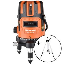 한신 일제 다이오드 레드 레이저 레벨기 2배밝기 (삼각대1.5미터/각도젠더 포함)